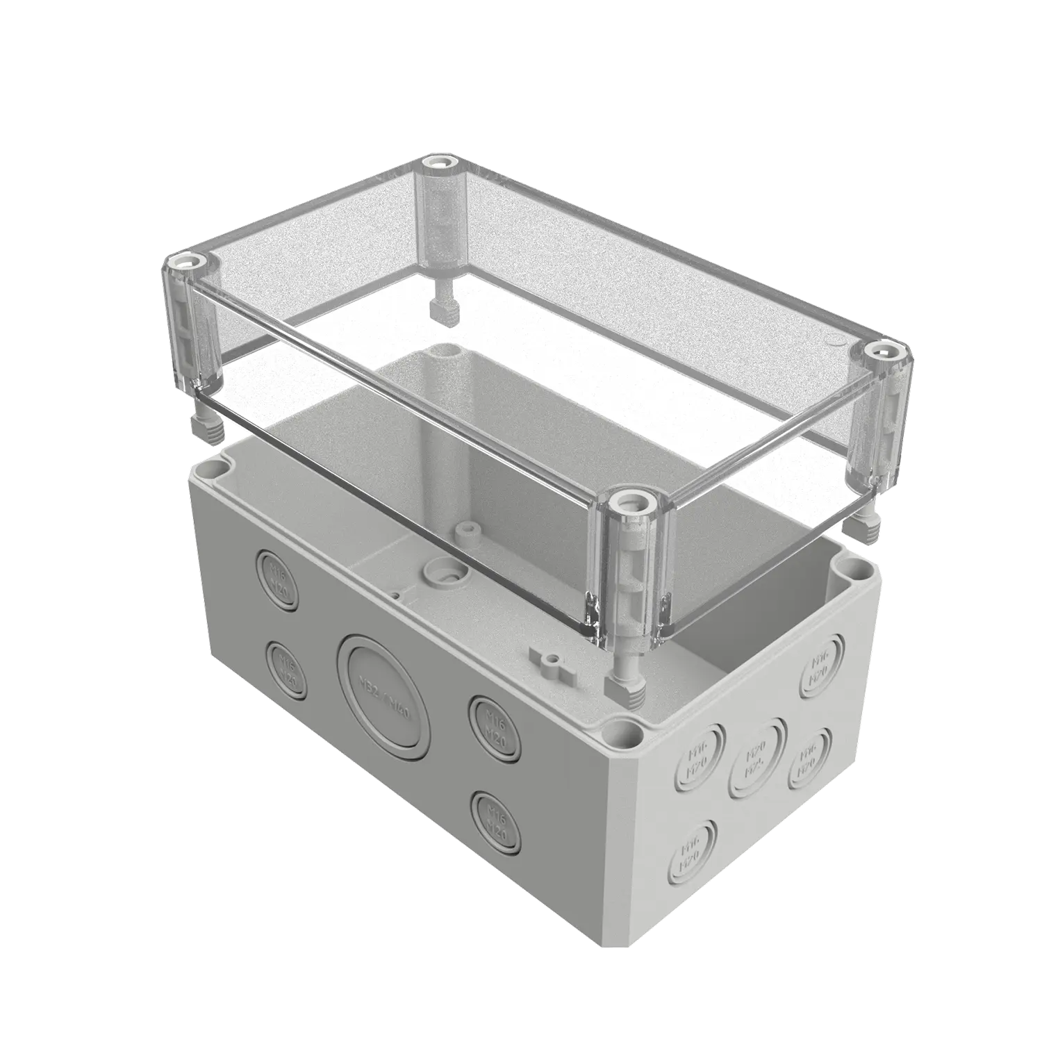 MULTI-BOX MBI-PC 181111 MK 聚碳酸酯透明盖工业外壳