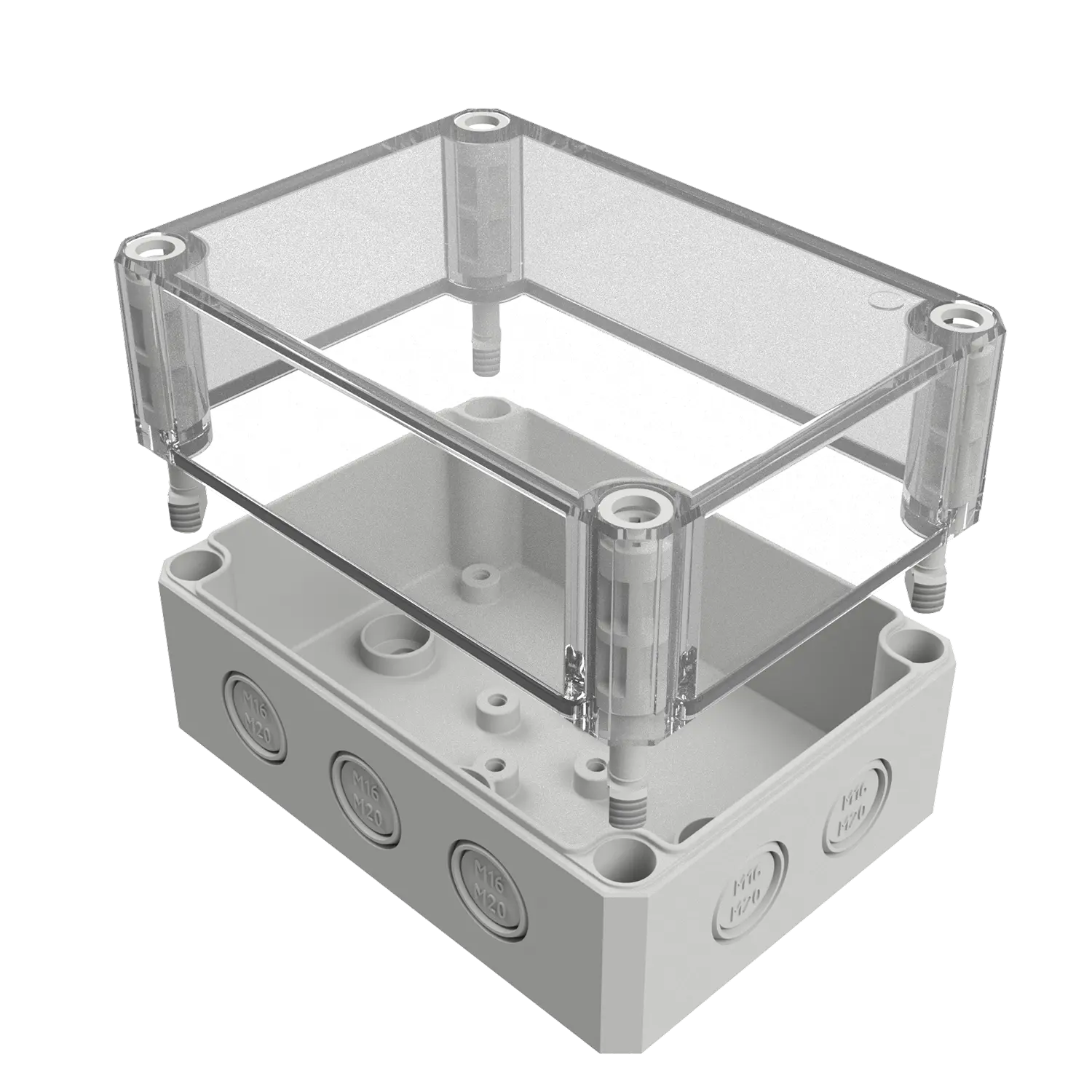 MULTI-BOX MBI-PC 130908 MK 聚碳酸酯工业外壳(透明盖)