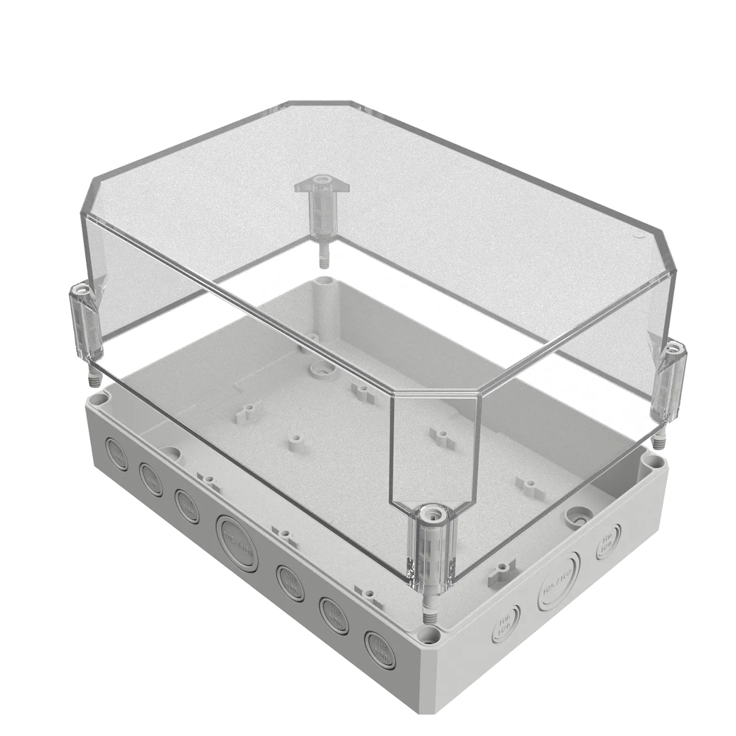 MULTI-BOX MBI-PC 251814 MK 聚碳酸酯工业外壳(透明盖)