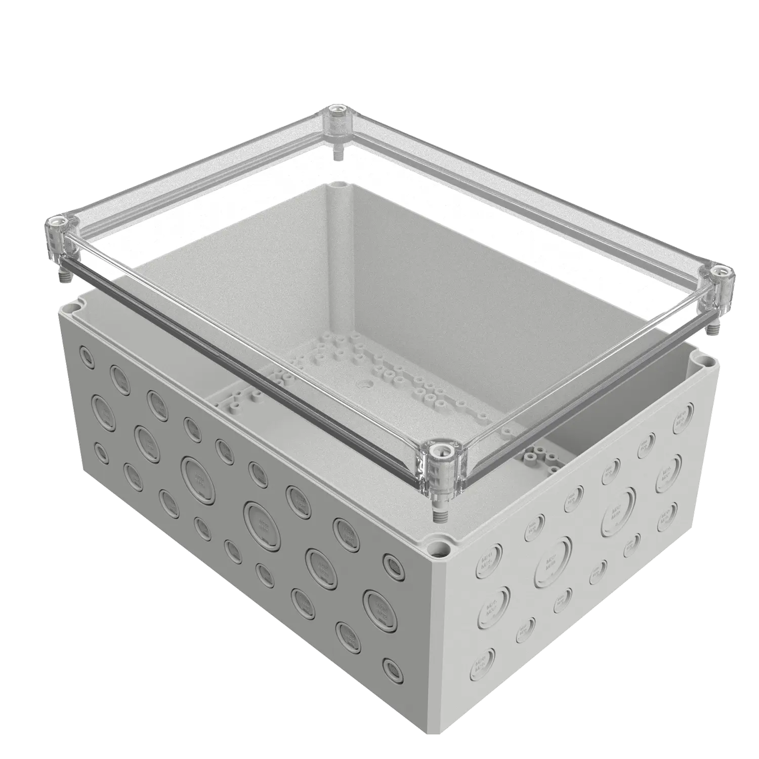 MULTI-BOX MBI-L-PC 403019 MK 聚碳酸酯工业外壳(透明盖)