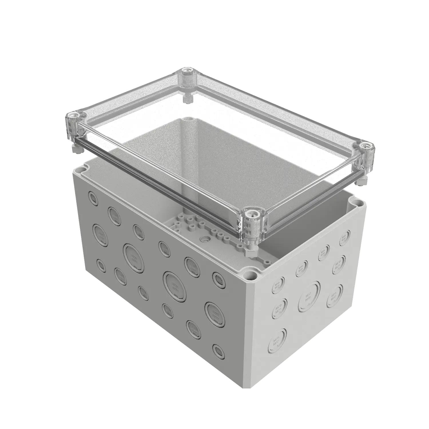 MULTI-BOX MBI-L-PC 302019 MK 聚碳酸酯工业外壳(透明盖)