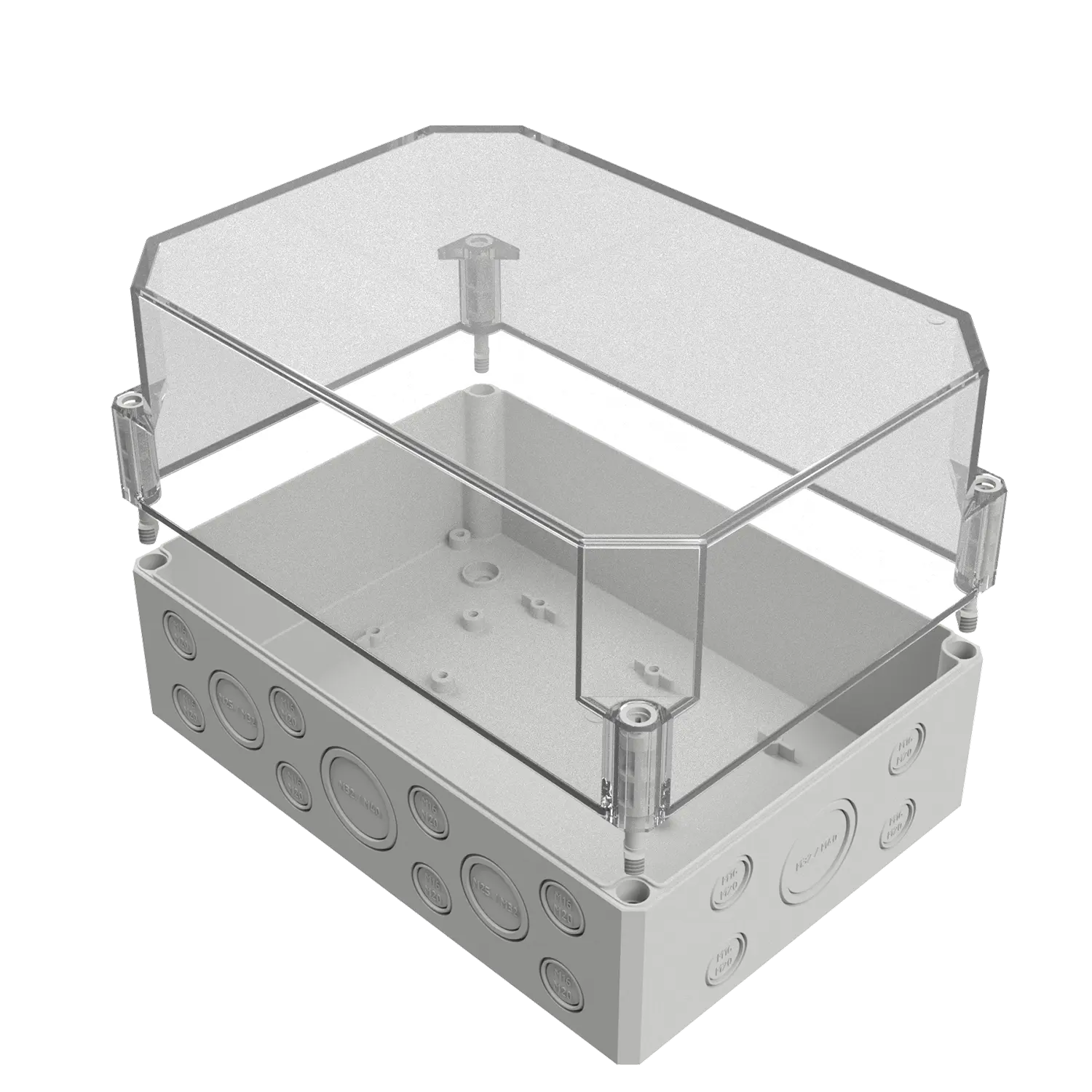 MULTI-BOX MBI-PC 251817 MK 聚碳酸酯外壳 透明盖