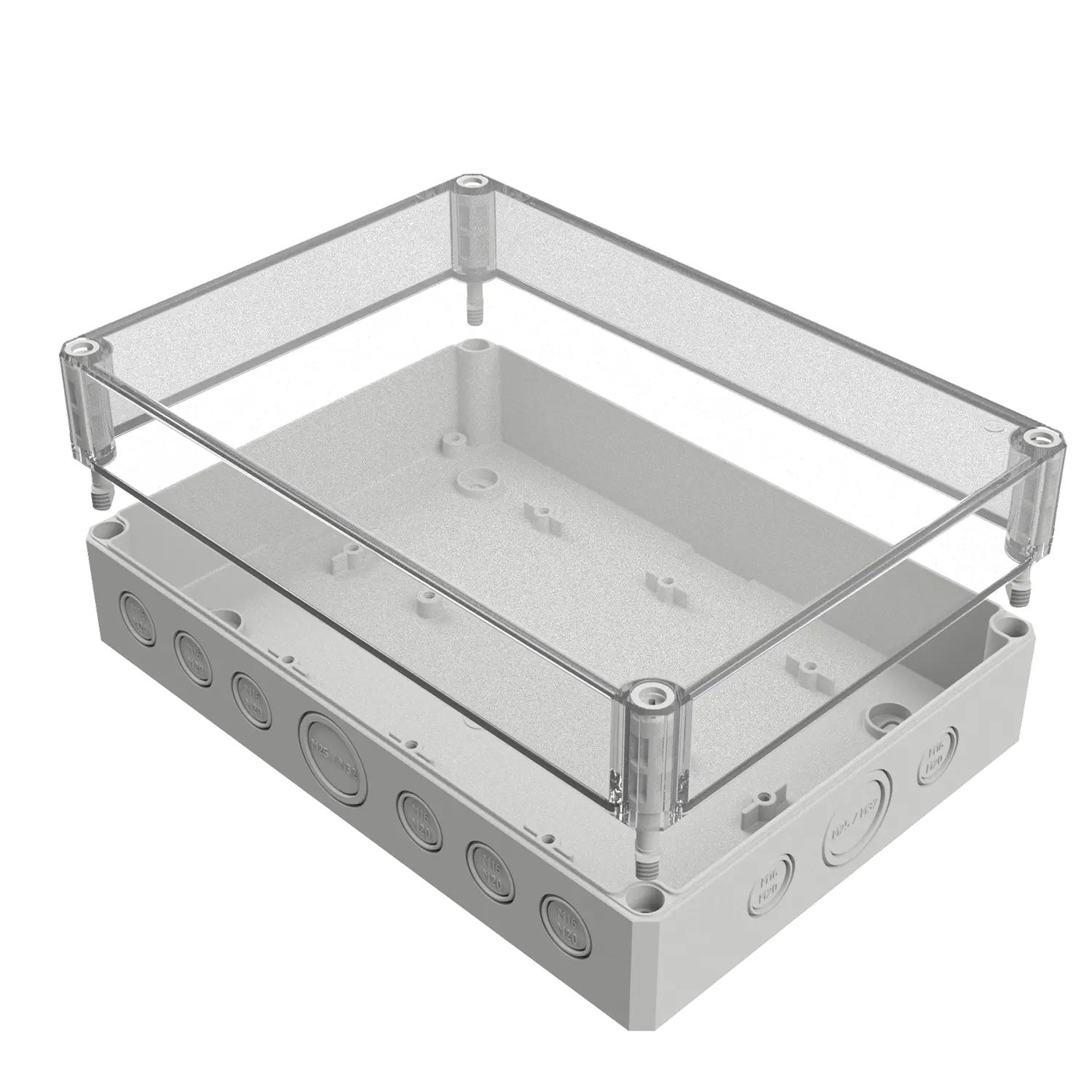 MULTI-BOX MBI-PC 251808 MK 聚碳酸酯外壳（透明盖）
