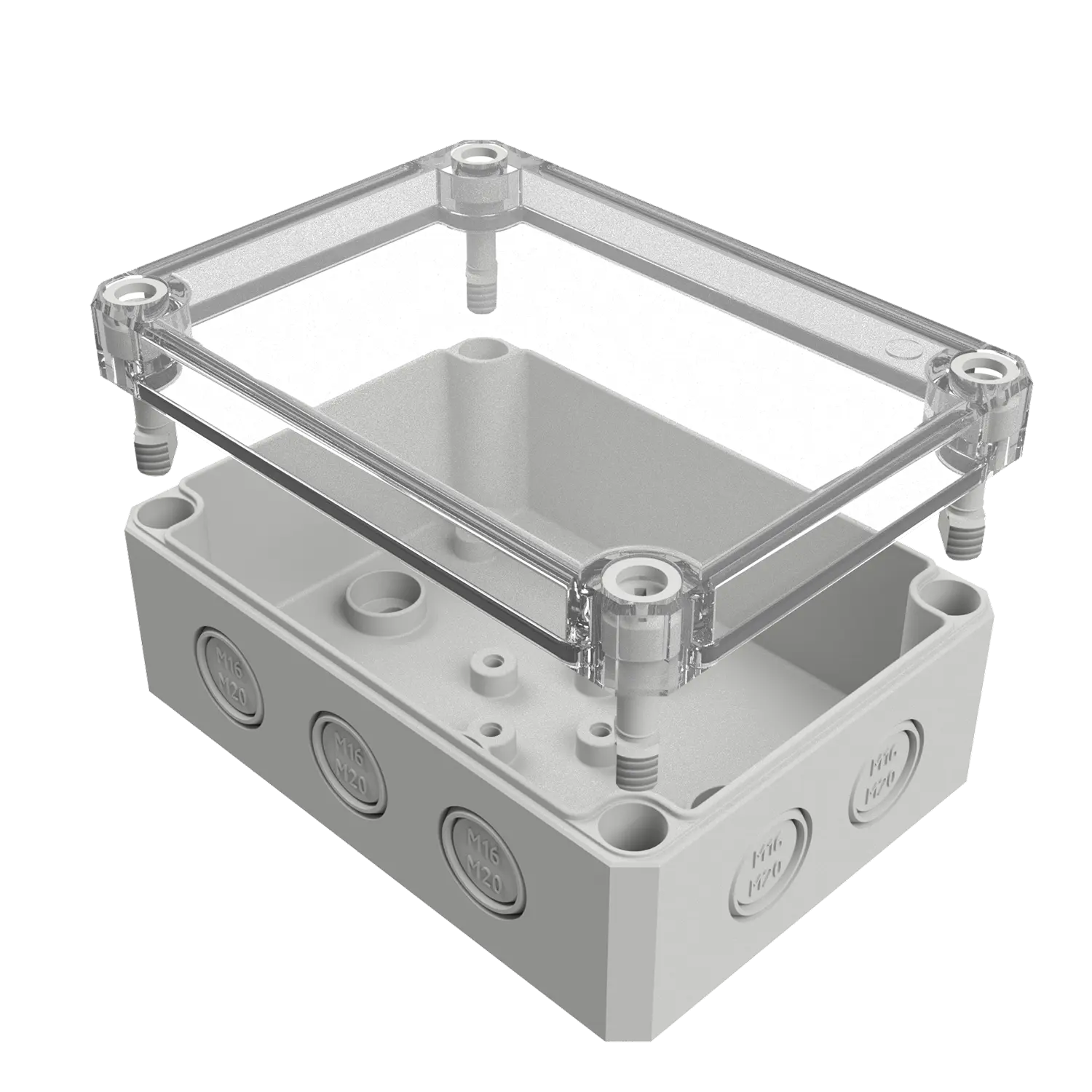 MULTI-BOX MBI-PC 130906 MK 聚碳酸酯工业外壳（透明盖）