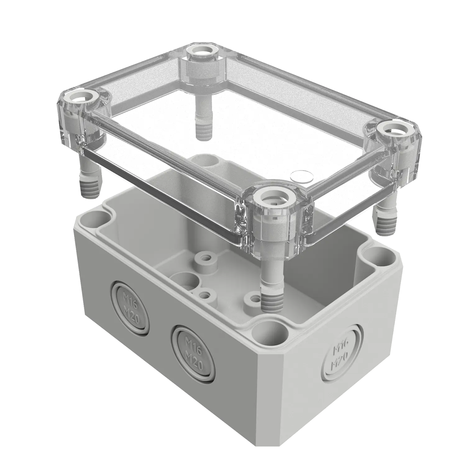 MULTI-BOX MBI-PC 090706 MK 聚碳酸酯工业外壳(透明盖)