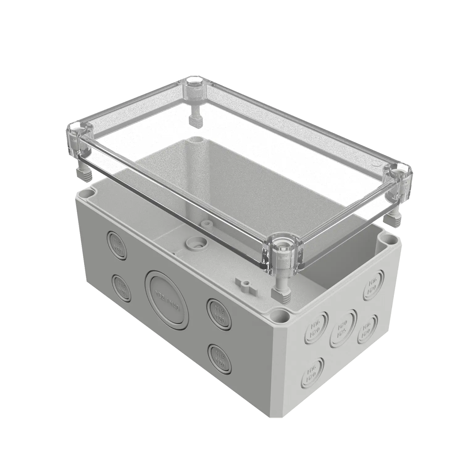 MULTI-BOX MBI-PC 181109 MK 聚碳酸酯工业外壳(透明盖)
