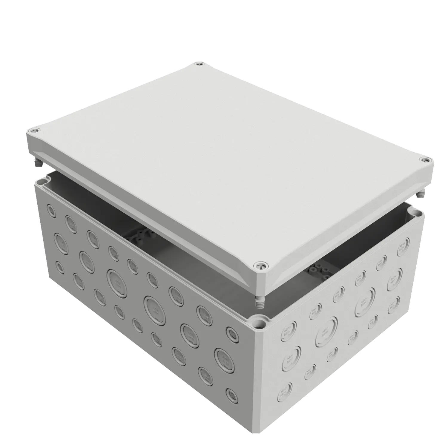 MULTI-BOX MBI-L-PC 403019 M 聚碳酸酯工业外壳 400×300×185mm 恒湖电气授权销售