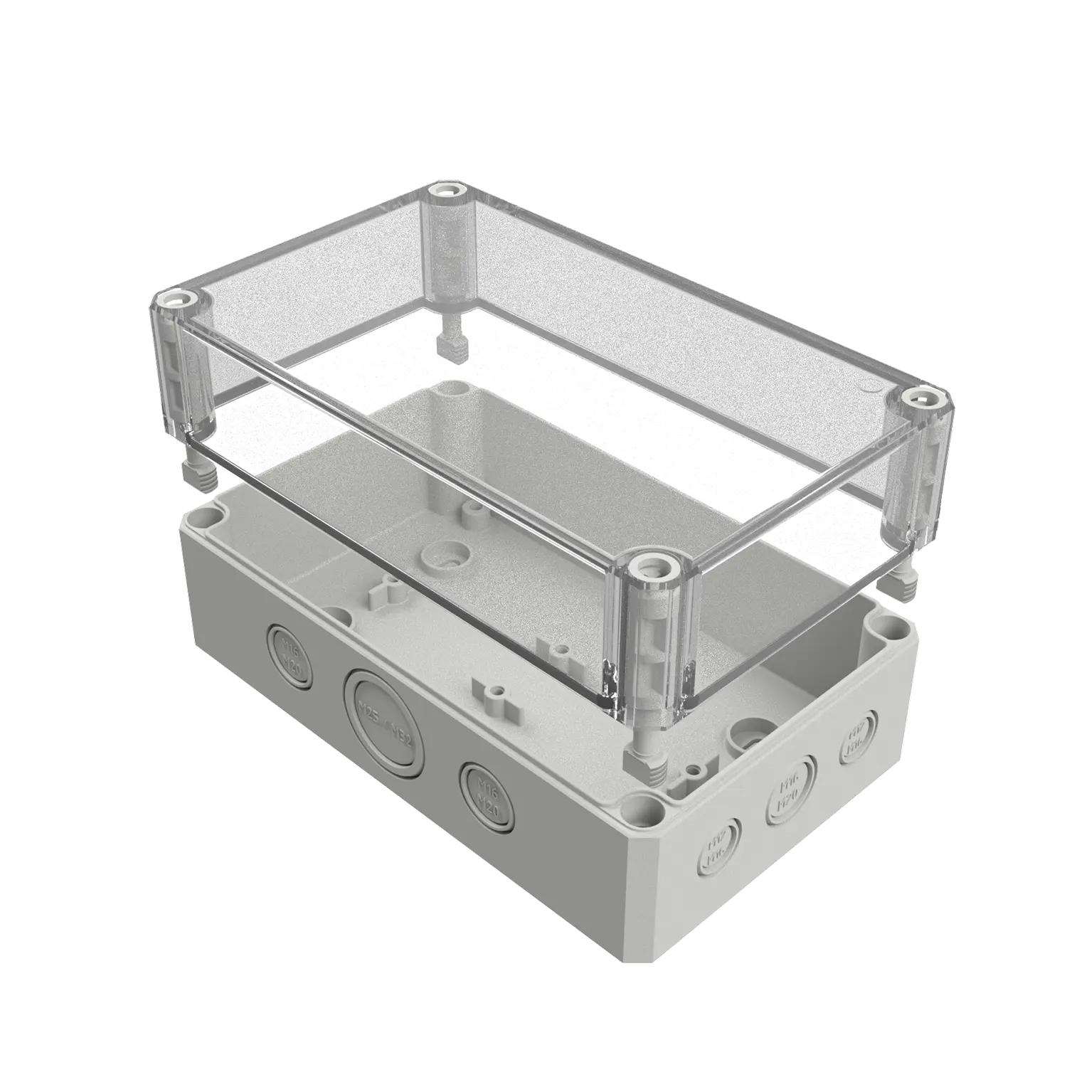 MULTI-BOX MBI-PC 181108 MK 聚碳酸酯工业外壳（透明盖）