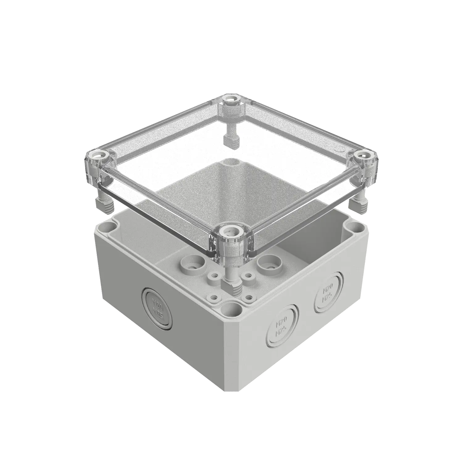 MULTI-BOX MBI-PC 111107 MK 聚碳酸酯工业外壳（透明盖）