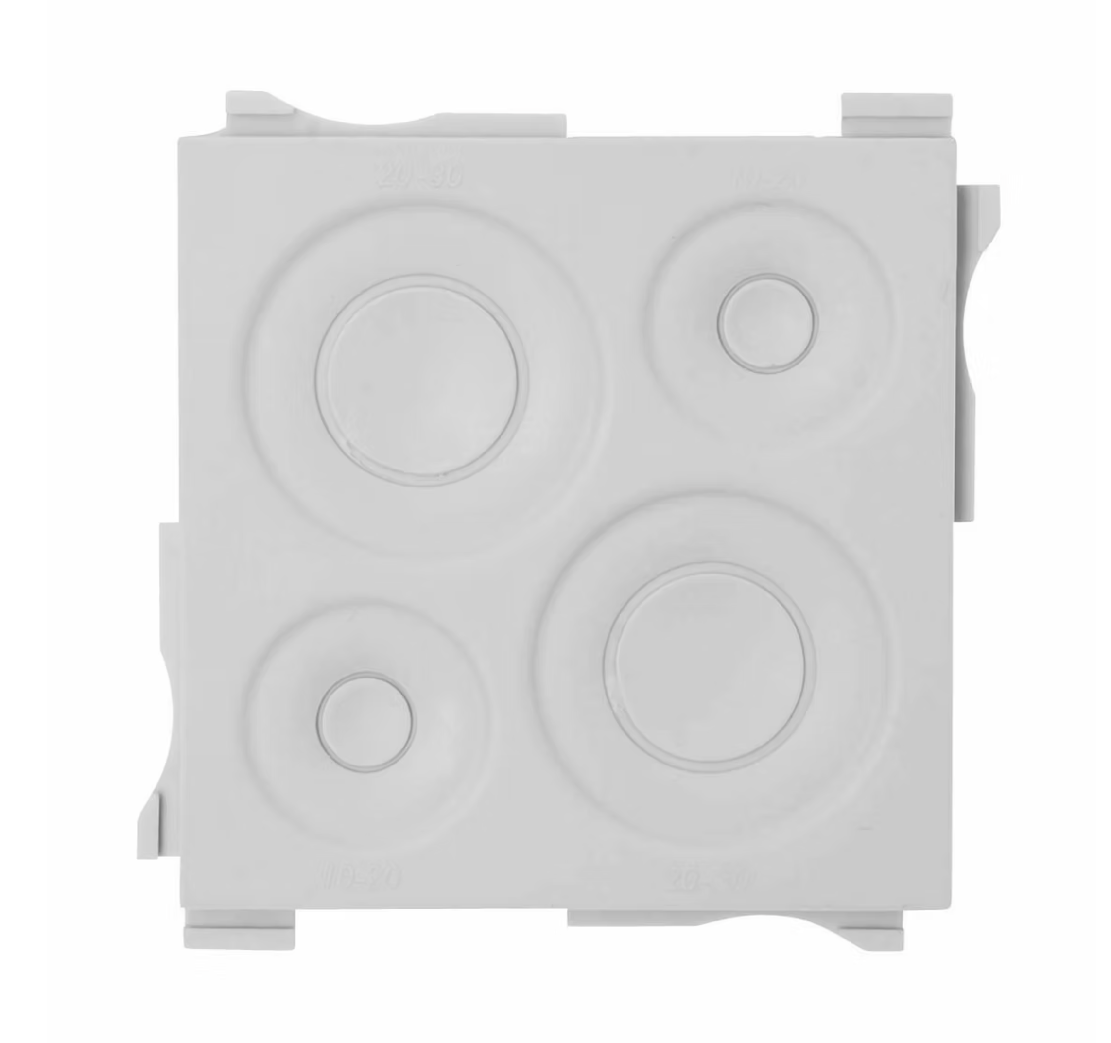 DAF Insert 21 68x68 2x 20-30mm + 2x 10-20mm RAL 7035